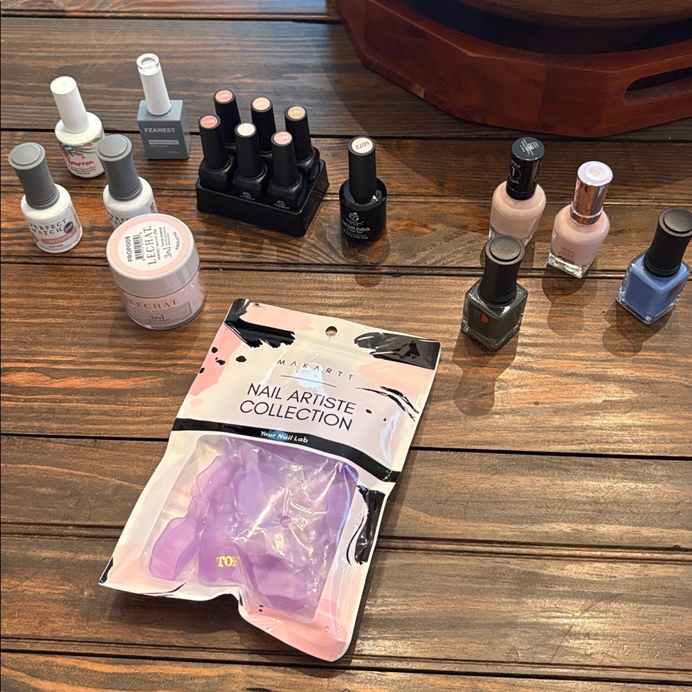 LOT BUNDLE Nail Dip Powder Gel Nail Polish